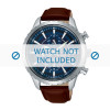Correa de reloj Pulsar VR43-X001 / PS042X Cuero Marrón 20mm