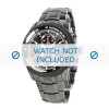 Correa de reloj Seiko 7T62-0HL0 / SNAB53J1 Acero 24mm