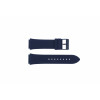 Correa de reloj Guess W0248G5 / W0247G3 / U0247G3 / C0001G1 Silicona Azul 22mm