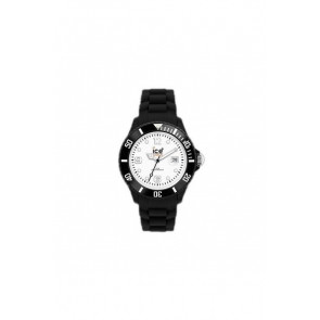 Correa de reloj Ice Watch 000488 / 000161 / 005079 Caucho Negro 17mm