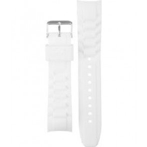Correa de reloj Ice Watch SI.WE.U.S.09 / 005071 Caucho Blanco 20mm