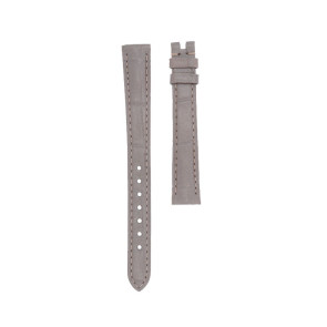 Correa de reloj Omega 032Z016956 / 43413286055001 / De Ville Cuero de cocodrilo Gris pardo 13mm