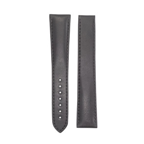 Correa de reloj Omega 032Z017149 / 310.30.42.50.01.002 Vegano Negro 20mm