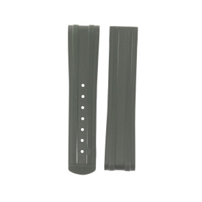 Correa de reloj Omega 21032422010001 / 032Z017215 / GREEN DPL 1 CATCH L Caucho Verde