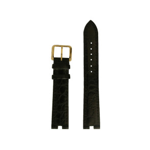 Correa de reloj Rado R41694715 / 01.152.3694.2.271 / R070871410 Cuero Negro 4mm
