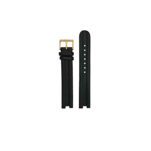 Correa de reloj Rado 01.129.4077.4.002 / R072852410 Cuero Negro 5mm