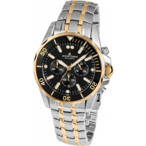 Correa de reloj Jacques Lemans Liverpool 1-1907ZH Acero Acero
