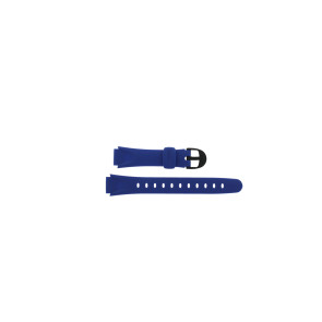Casio correa de reloj 10128140 Plástico Azul 14mm 