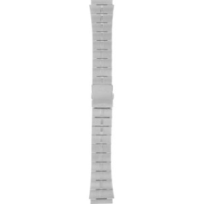 Casio correa de reloj 10272778 Acero Palteado 19mm
