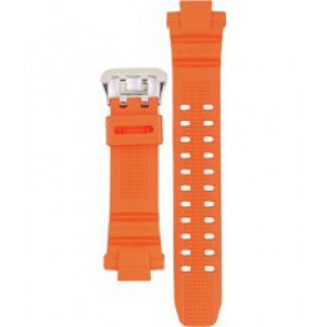 Casio correa de reloj 10370830 Plástico Naranja 14mm 