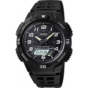 Casio correa de reloj 10395812 Plástico Negro 18mm