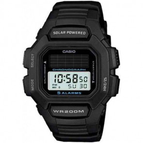 Casio correa de reloj 10395874 Plástico Negro 16mm