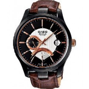 Casio correa de reloj 10427209 Piel Marrón 20mm