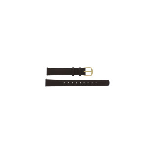 Correa de reloj Casio LA670WEGL-9EF / LA670WEGL-9 / 10433815 Cuero Marrón 13mm
