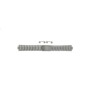Casio correa de reloj 10441305 Acero Palteado 10mm
