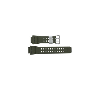 Correa de reloj Casio GW-9400-3 (10455203 ) Acero/Silicona Verde 19mm