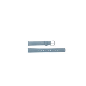 Correa de reloj Casio LA670WEL-2AEF / LA670WEL-2A / 10487164 Cuero Azul 13mm