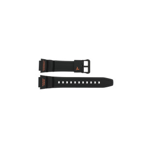 Correa de reloj Casio SGW-450H-2B SGW 450H 450 Plástico Negro 18mm