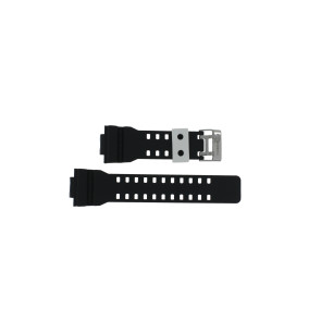 Correa de reloj Casio 10508122 / GA-100BW-1A / GA-110BW-1A Caucho Negro 26mm