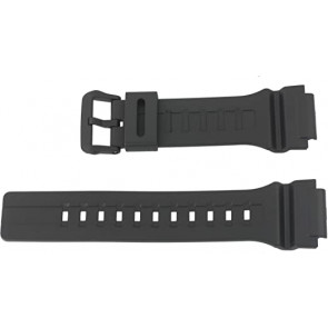 Correa de reloj Casio 10558173 Plástico Negro 20mm
