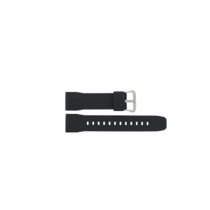 Correa de reloj Casio 5497 PRG-600-1 / 10631620 Plástico Negro 24mm