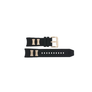 Correa de reloj Invicta 1090.01 Caucho Negro
