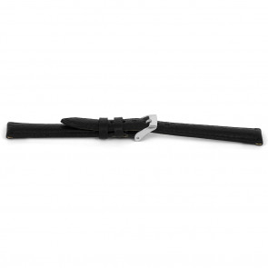 Correa de reloj Universal C146 Cuero Negro 12mm