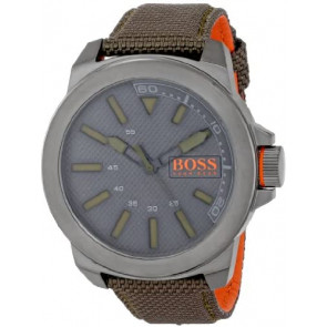 Correa de reloj Hugo Boss Orange 659302530 / HB.221.1.34.2626 / 1513009 Cuero/Textil Multicolor 24mm