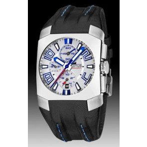 Correa de reloj Lotus 15410.1 Cuero Negro