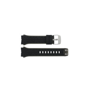 Correa de reloj Lotus 15423-3 / 15422 Caucho Negro 24mm