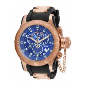 Correa de reloj Invicta 15569.01 / 15568 Caucho Negro 26mm