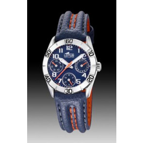 Correa de reloj Lotus 15651-F Cuero Azul 18mm