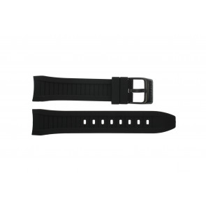 Correa de reloj Lotus 15678-1 / 15678-2 Caucho Negro 23mm