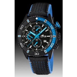 Correa de reloj Lotus 15790-2 Plástico Negro