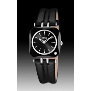 Correa de reloj Lotus 15853/6 Cuero Negro