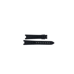 Correa de reloj Balmain B81302512 / 1732632 Cuero Azul 16mm