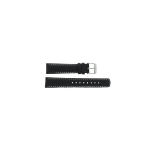 Correa de reloj Tommy Hilfiger 679301089 / 1780882 / TH-87-3-14-0818 Cuero Negro 18mm