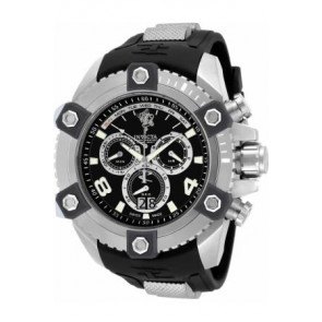Correa de reloj Invicta 17981.01 Caucho Negro
