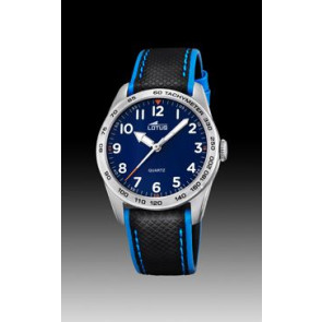 Correa de reloj Lotus 18276-2 Cuero Negro 18mm