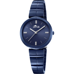 Correa de reloj Lotus 18432/1 Acero Azul