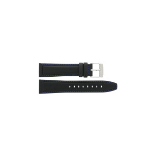 Correa de reloj Lotus 18587-3 Cuero Negro 22mm
