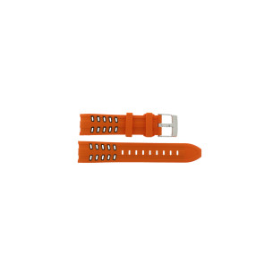 Correa de reloj Lotus 18590-1 Silicona Naranja 22mm