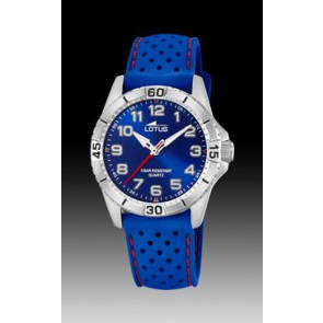 Correa de reloj Lotus 18663-2 Silicona Azul 18mm