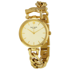 Correa de reloj Kate Spade New York 1YRU0816 Acero Chapado en oro