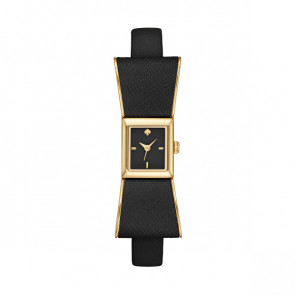 Correa de reloj Kate Spade New York 1YRU0899 Cuero Negro 10mm