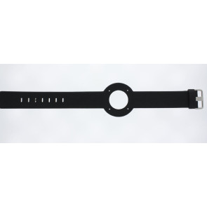 Correa de reloj Jacob Jensen Strata 280 / 284 Cuero Negro 16mm