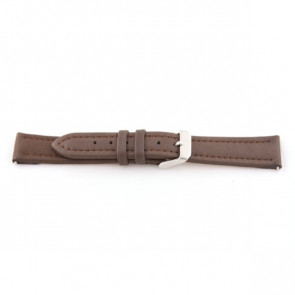 Correa de reloj Universal F372 Cuero Marrón 18mm