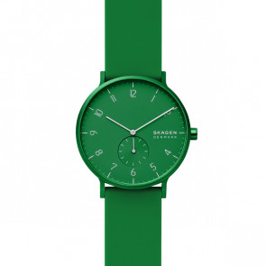 Correa de reloj Skagen SKW6545 Silicona Verde 20mm
