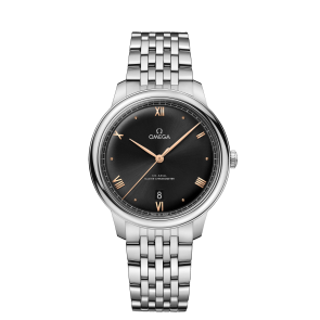 Correa de reloj Omega 020STZ015025 / 43410402001001 / De Ville Acero