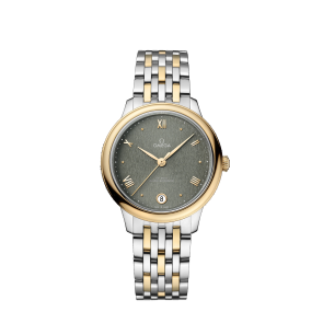 Correa de reloj Omega 020DBZ015105 / 43420342010001 / De Ville Acero Bicolor